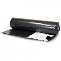 Silage Tarp 6 mil Black/White Plastic Sheeting - 100' x 50'